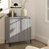 vidaXL Buffet Sonoma gris 60x35x70 cm Bois d'ing&eacute;nierie