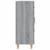 vidaXL Buffet Sonoma gris 69,5x34x90 cm Bois d'ing&eacute;nierie