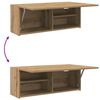 vidaXL Armoire murale de bain ch&ecirc;ne artisanal bois d'ing&eacute;nierie