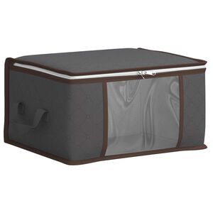 vidaXL Bo&icirc;te de rangement avec fen&ecirc;tre lat&eacute;rale transparente