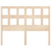 vidaXL T&ecirc;te de lit 140,5x4x100 cm Bois massif de pin