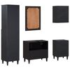 vidaXL Ensemble de Meubles de Salle de Bain avec tiroir 5 pcs