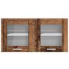 vidaXL Armoire suspendue Bois ancien et Blanc 80 x 31 x 40 cm
