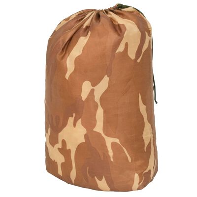 vidaXL Filet de camouflage avec sac de rangement 2x5 m Beige