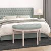 vidaXL Banc Gris clair 81,5x41x49 cm Velours