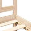 vidaXL Cadre de lit sans matelas 90x200 cm bois de pin massif