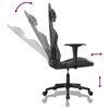 vidaXL Chaise de jeu Noir et camouflage Similicuir