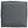vidaXL Coussin 2 pcs Anthracite 40 x 40 x 8 cm Tissu Oxford