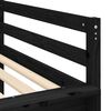 vidaXL Lit mezzanine d'enfants sans matelas avec toboggan 80x200 cm