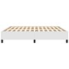 vidaXL Cadre de lit sans matelas blanc 160x200 cm similicuir