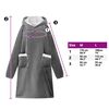 vidaXL Sweat &agrave; capuche couverture Gris fonc&eacute; M Polaire et flanelle