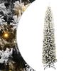 vidaXL Sapin de No&euml;l artificiel Vert 210 cm PVC et acier et plastique