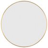 vidaXL Miroir mural Dor&eacute; &Oslash; 50 cm Rond