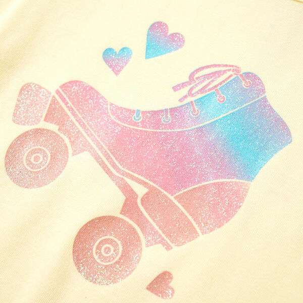 T-shirt pour enfants jaune tendre 128