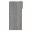 vidaXL Table console Sonoma gris 90x36x75 cm Bois d'ingénierie