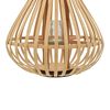 vidaXL Bougeoir suspendu Bambou Naturel