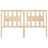 vidaXL T&ecirc;te de lit 126x4x100 cm Bois massif de pin
