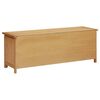 vidaXL &Eacute;tag&egrave;re &agrave; chaussures 114x37x45 cm Bois de ch&ecirc;ne solide