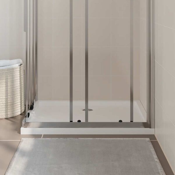 vidaXL Receveur de douche rectangulaire ABS 70x90 cm