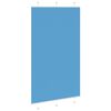 vidaXL Store pliss&eacute; bleu 120x200 cm largeur du tissu 119,4cm polyester