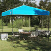 vidaXL Tente &agrave; abri Bleu 243 x 243 x 251 cm tissu