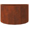vidaXL Jardini&egrave;re Rouill&eacute; 60 x 30 x 35 cm