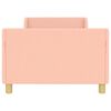 vidaXL Cadre de lit pour enfants avec t&ecirc;te de lit Rose 80 x 200 cm