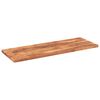 vidaXL Dessus de table 140x50x3,8cm rectangulaire bois massif d'acacia