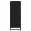vidaXL Ensemble de mobilier de salle de bain avec &eacute;tag&egrave;re Ch&ecirc;ne noir