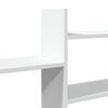 vidaXL &Eacute;tag&egrave;re murale blanc 167,5x18x68 cm bois d'ing&eacute;nierie