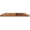 vidaXL Panneaux de biblioth&egrave;que 4 pcs vieux bois 40x30x1,5 cm