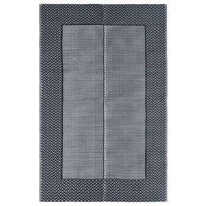 vidaXL Tapis d'ext&eacute;rieur ARAKIL Gris 120x180 cm PP