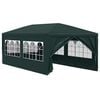 vidaXL Tente de r&eacute;ception 3 x 6 m Vert