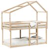 vidaXL Lit superpos&eacute; sans matelas 75x190 cm bois de pin massif