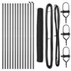 vidaXL Cl&ocirc;ture en fil soud&eacute; pour sol 25 x 1,2 m (l x h)