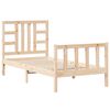 vidaXL Cadre de lit sans matelas 90x200 cm bois de pin massif