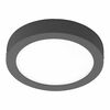EGLO Applique/plafonnier LED d'ext&eacute;rieur Agrolis-C 16,5 W Rond Noir