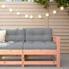 vidaXL Canapé d'angle de jardin bois massif douglas