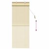 vidaXL Store enrouleur avec des rideaux Nature 60 x 160 cm Bambou