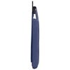 vidaXL T&ecirc;te de lit suspendue Bleu police 170 x 55 x 5 cm Velours