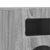 vidaXL Meuble TV Gris Sonoma 80 x 35 x 40 cm Bois d'ing&eacute;nierie
