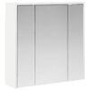 vidaXL Armoire Miroir de Salle de Bain Blanc 63,5 x 16 x 62,5 cm
