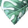 vidaXL Coussins de canap&eacute; 4 pcs motif de feuilles 60x60 cm tissu