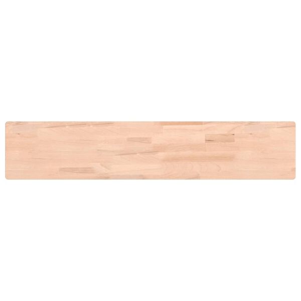 vidaXL Étagère murale 100x20x4 cm bois massif de hêtre