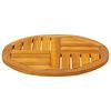 vidaXL Dessus de table &Oslash;50x2 cm rond bois massif d'acacia