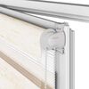 vidaXL Store z&egrave;bre beige marbr&eacute; largeur du tissu 130,9 cm polyester