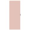 vidaXL Armoire de rangement Rose 60 x 40 x 90 cm Acier Lamin&eacute; &agrave; Froid