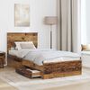 vidaXL Cadre de lit Bois ancien 90 x 200 cm Bois d'ing&eacute;nierie