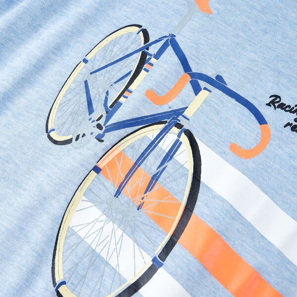 T-shirt pour enfants mélange bleu pâle 92