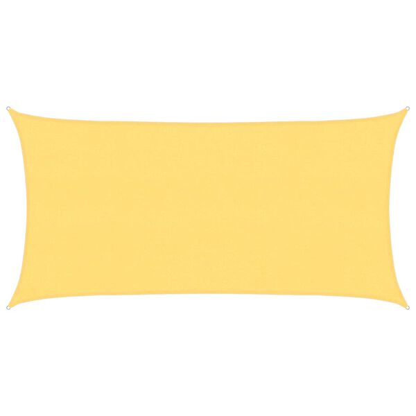 vidaXL Voile d'ombrage 160 g/m² Beige 2,5x4,5 m PEHD